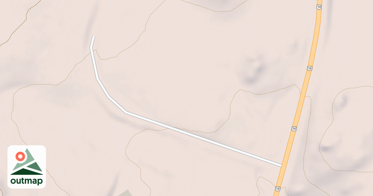 Map of SOUTH FORK POWERLINE