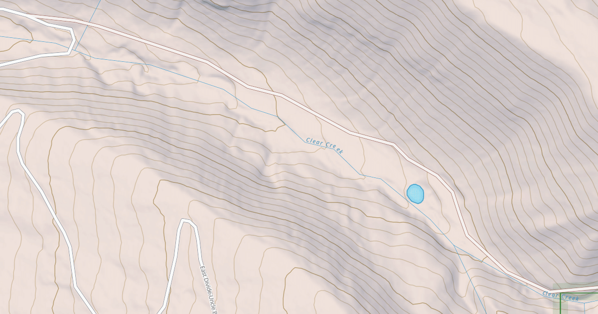 Map preview of CLEAR CREEK