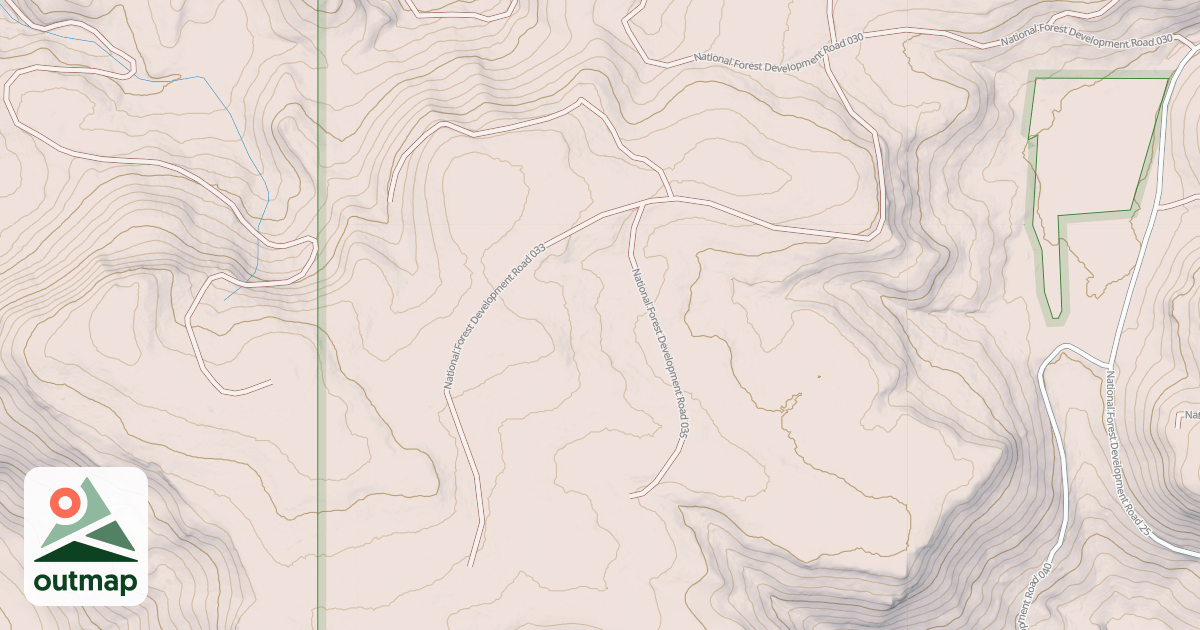 Map of USFS Motor Vehicle Use Map Roads {598F8BCC-3B9E-468F-AC35-2CBE84D981D0}