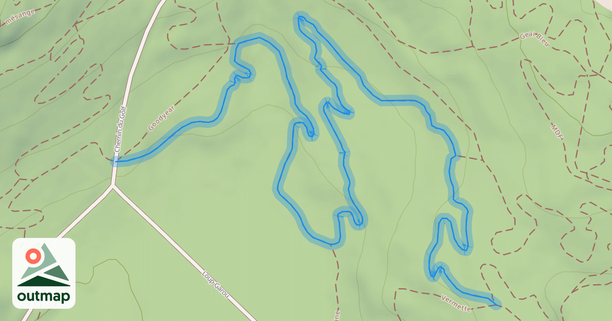 Map of Abercrombie