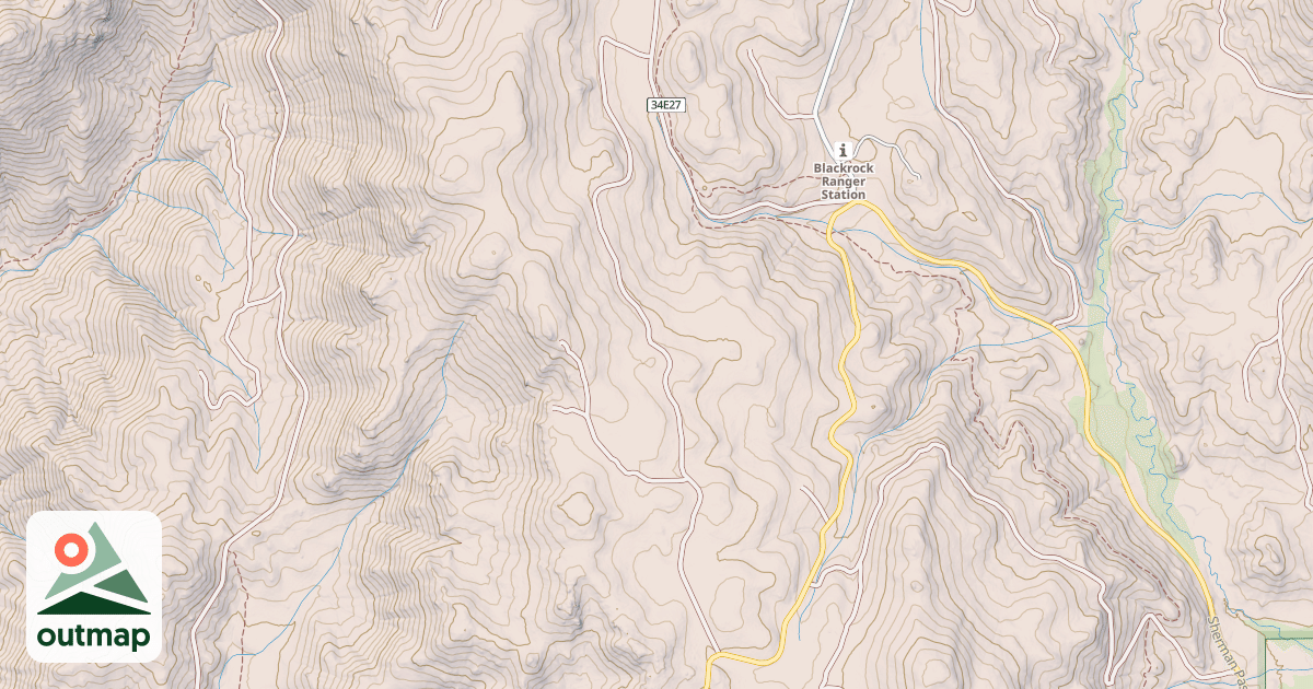 Map of BEACH RIDGE