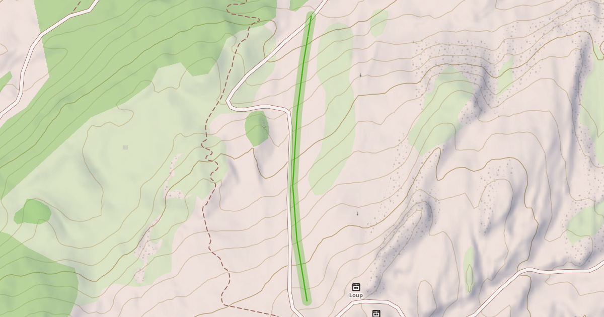 Map preview of Les Casses