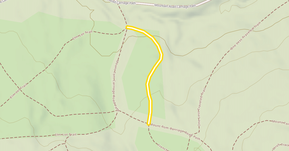 Map preview of Maple Lot Trail