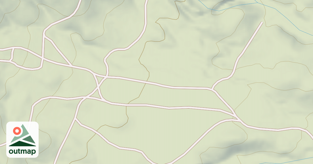 Map of 16070 Keyesville/blk Gulch Usgs Lake Isabel N
