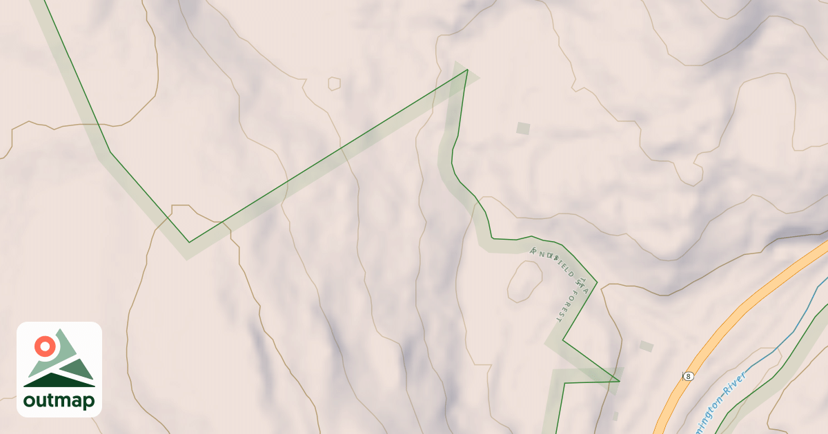 Map of Richards Road Trail