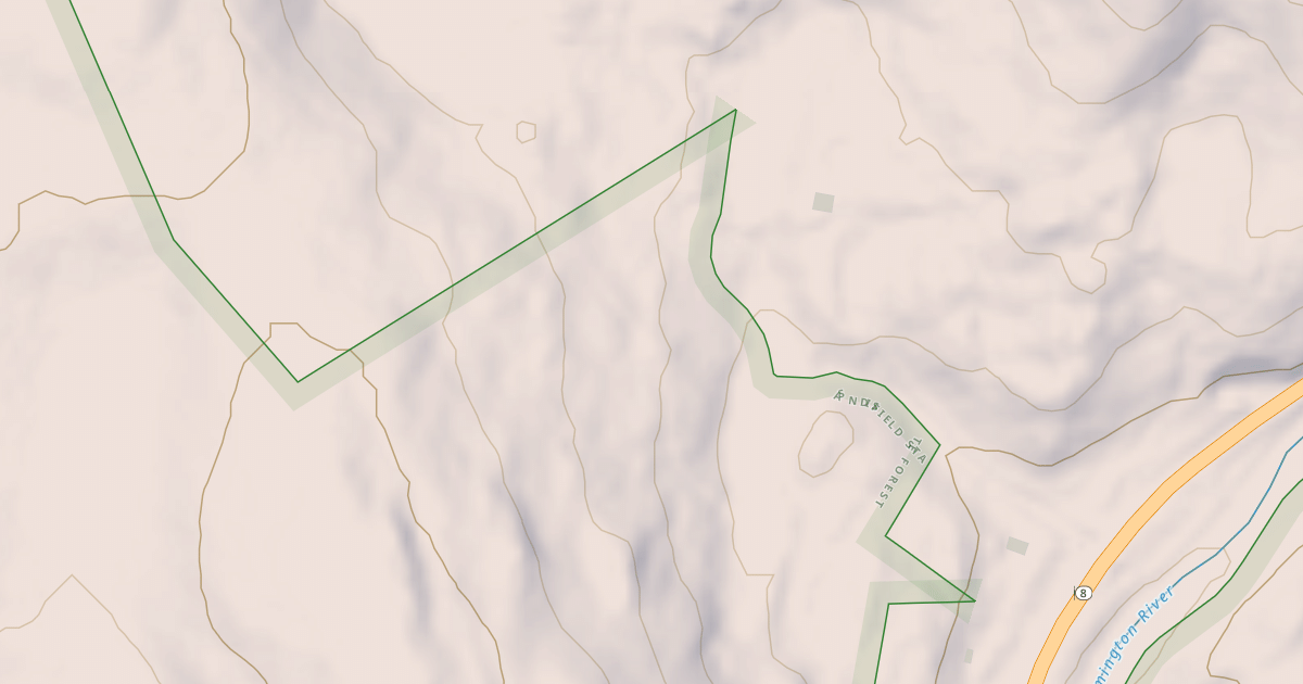 Map preview of Richards Road Trail