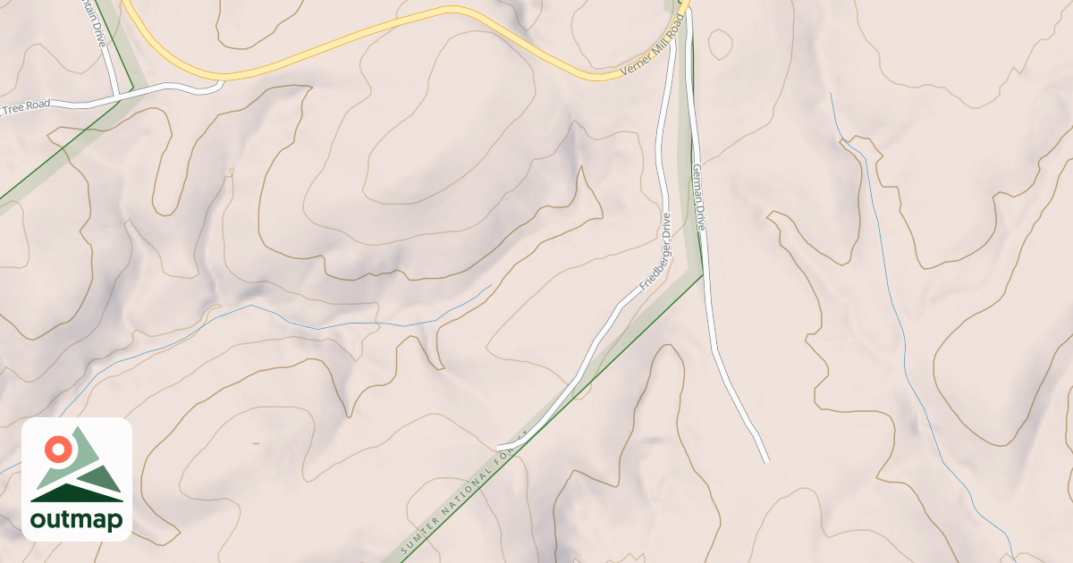 Map of FRIEDBERGER DRIVE