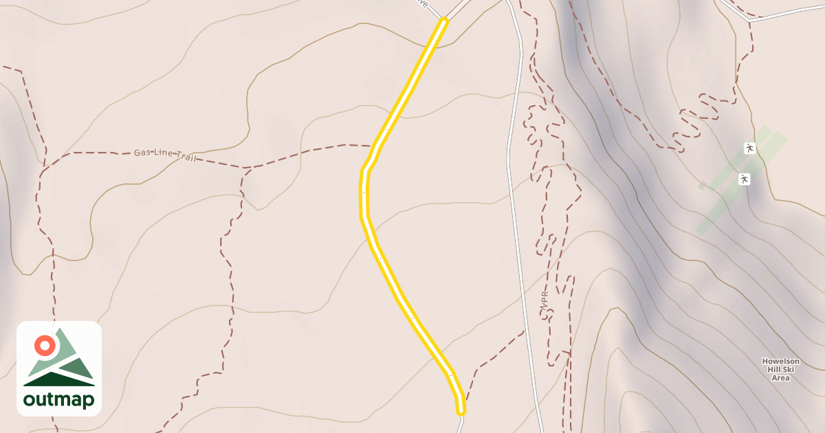 Map of Blackmer Drive