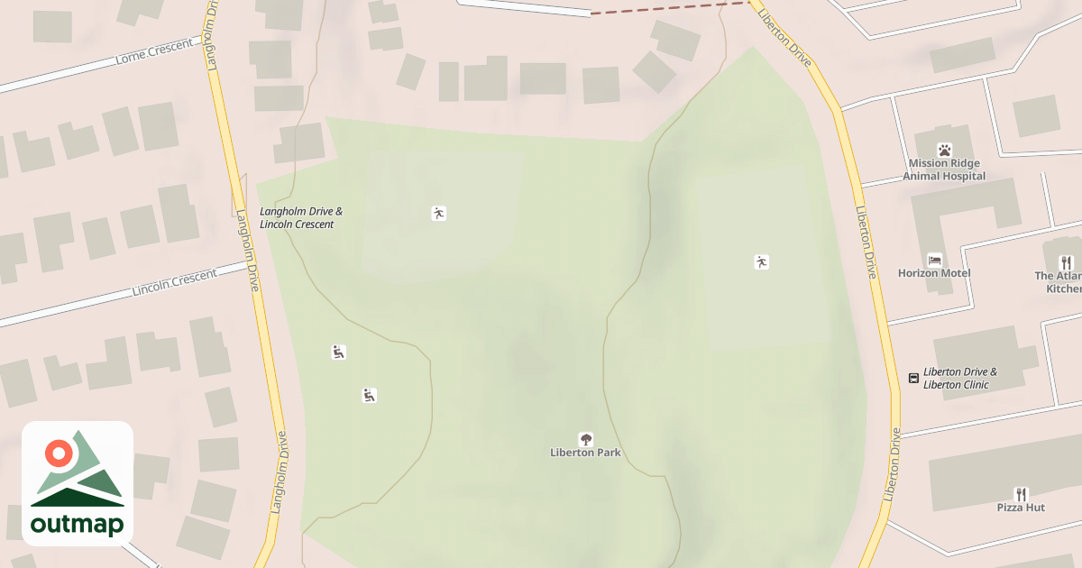Map of Sled Hill