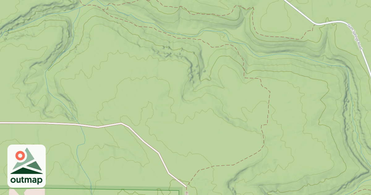 Map of BUFFALO ROCK SPUR