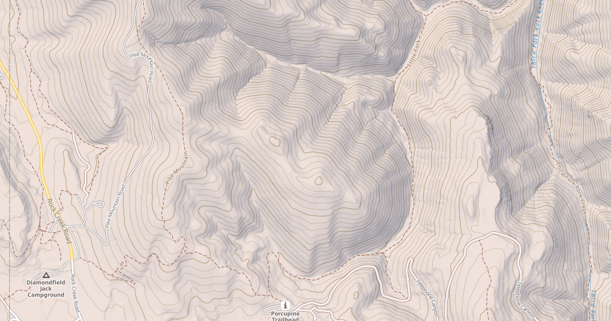 Map preview of Little Fork