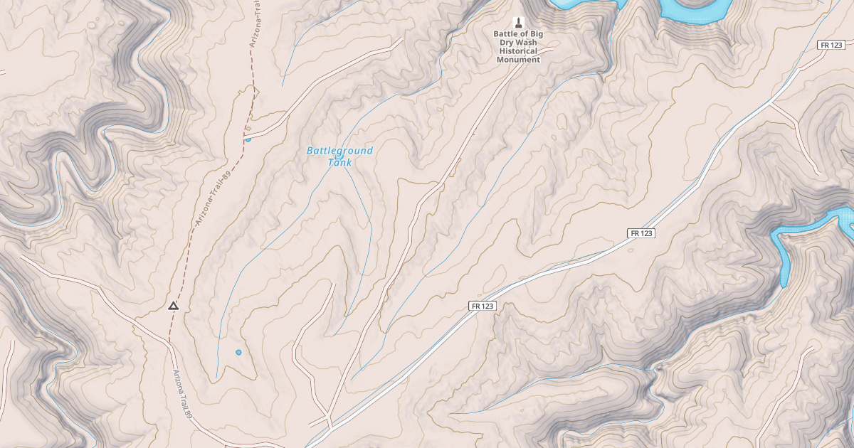 Map preview of BATTLEGROUND MONUMENT