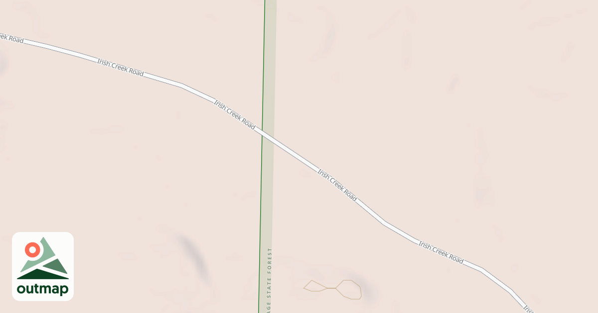 Map of Hovland Woods Trail