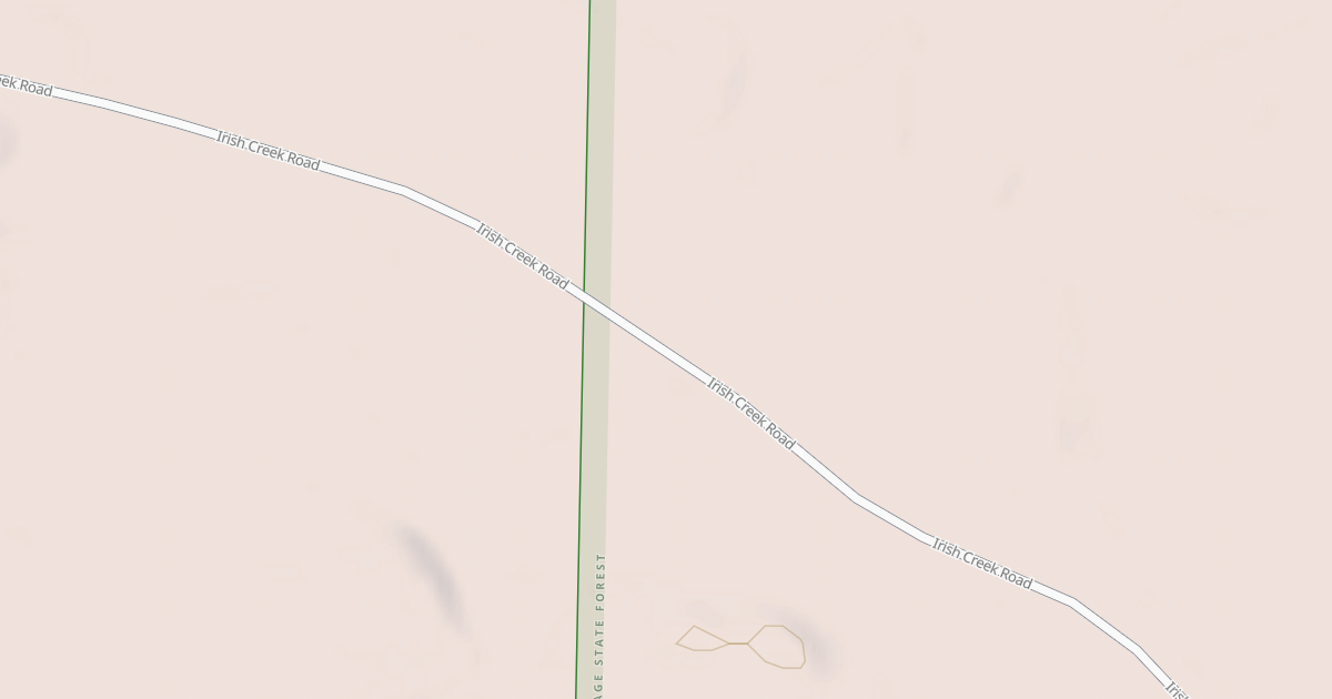 Map preview of Hovland Woods Trail