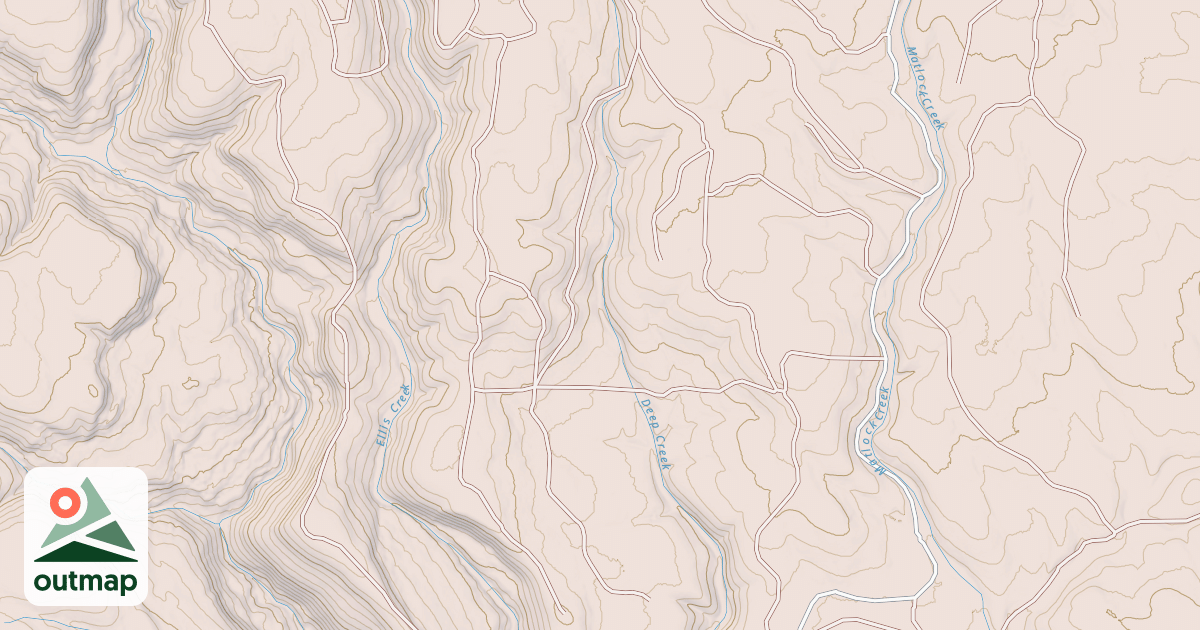 Map of USFS Motor Vehicle Use Map Roads {0CABCBCE-95D1-4247-B5F2-0697543B96B7}