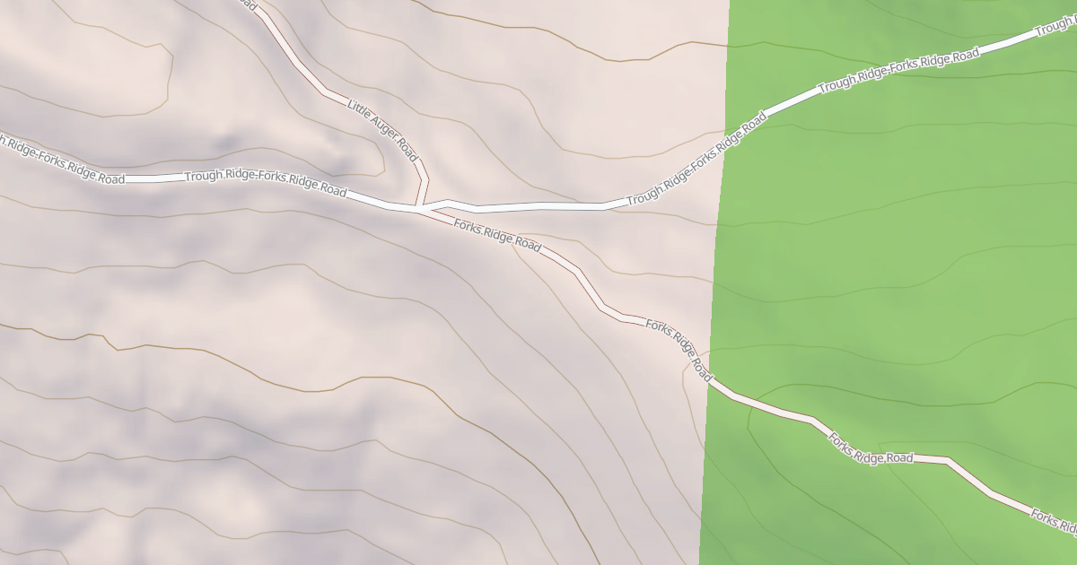 Map preview of FORKS RIDGE