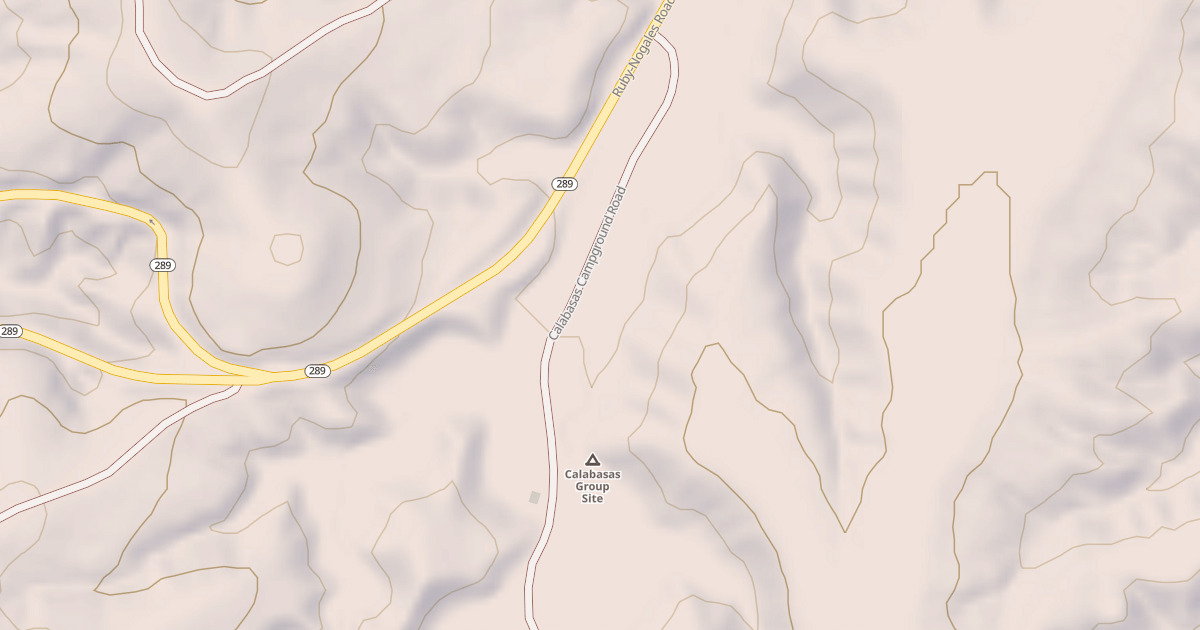 Map preview of CALABASAS CAMPGROUND