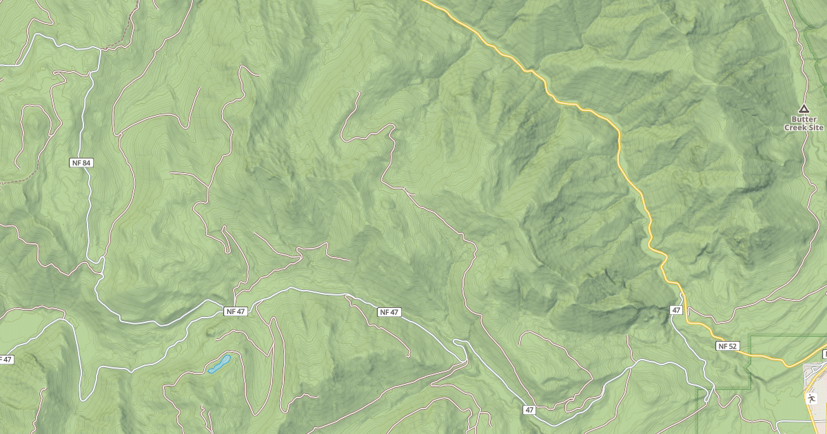 Map preview of HENDRICKS