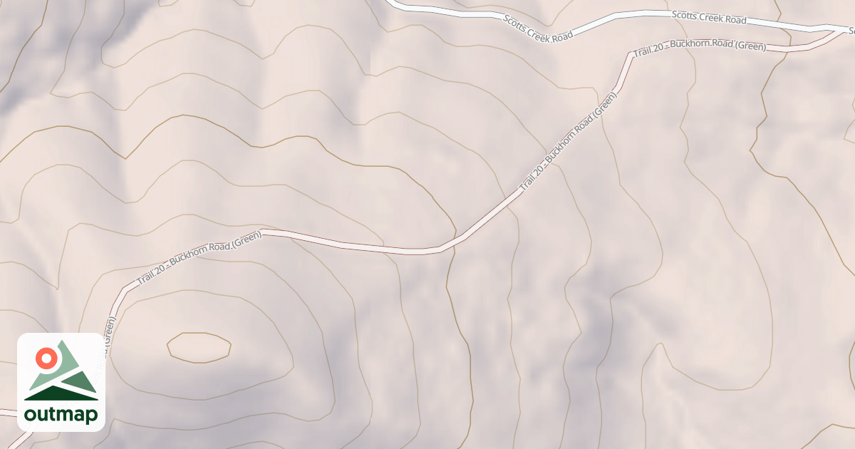 Map of USGS National Digital Trails bf771c40-41ac-4c55-9ebe-7028985a9f55