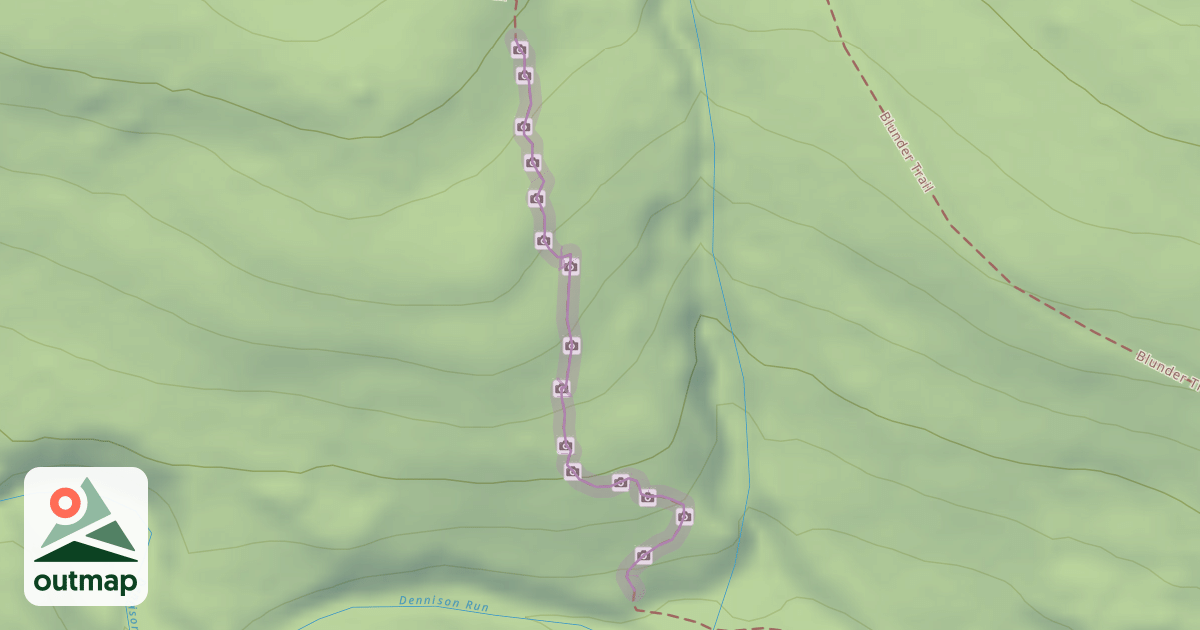 Map of Goat Trail