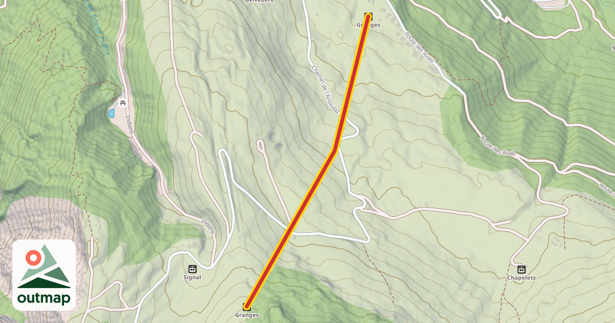 Map of Granges