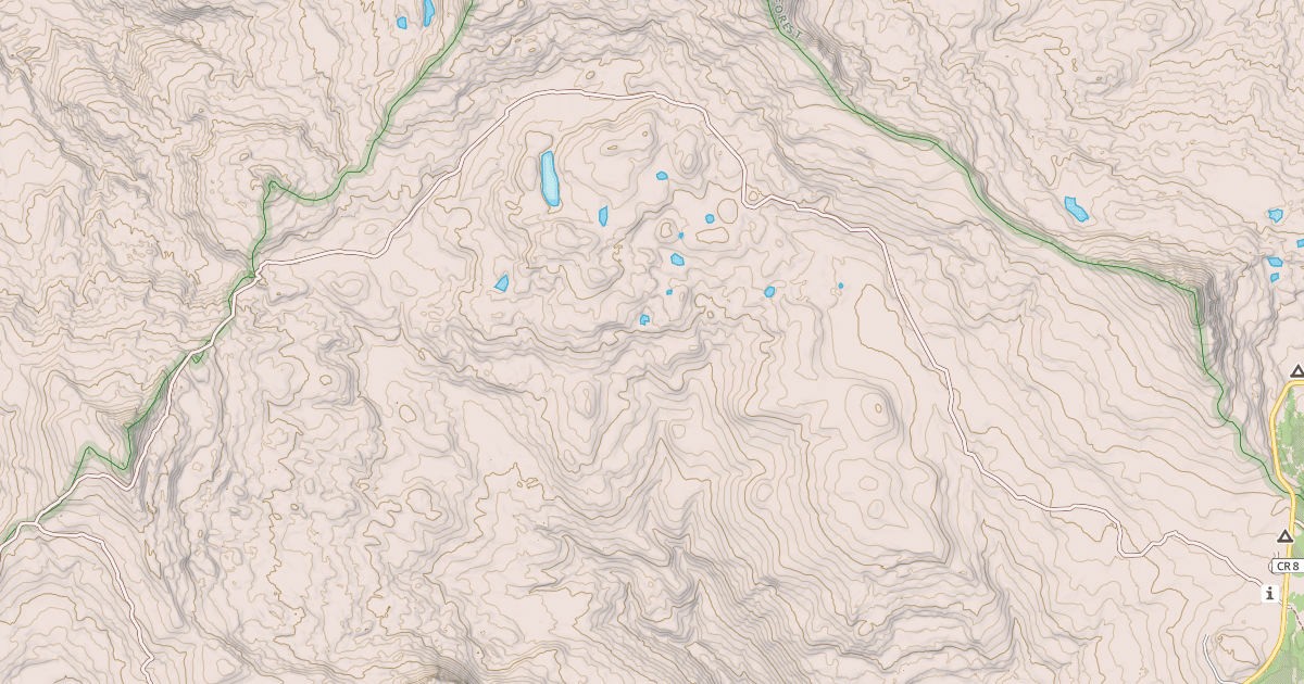 Map preview of Pagoda Lake