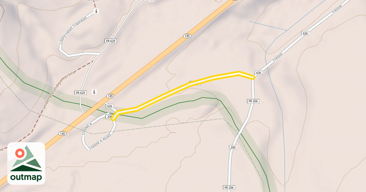 Map of Trestle
