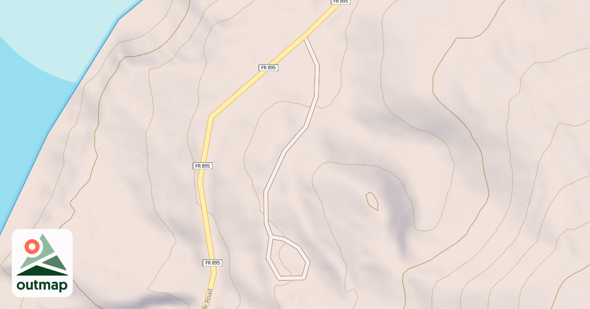 Map of BUCK TAR PILE