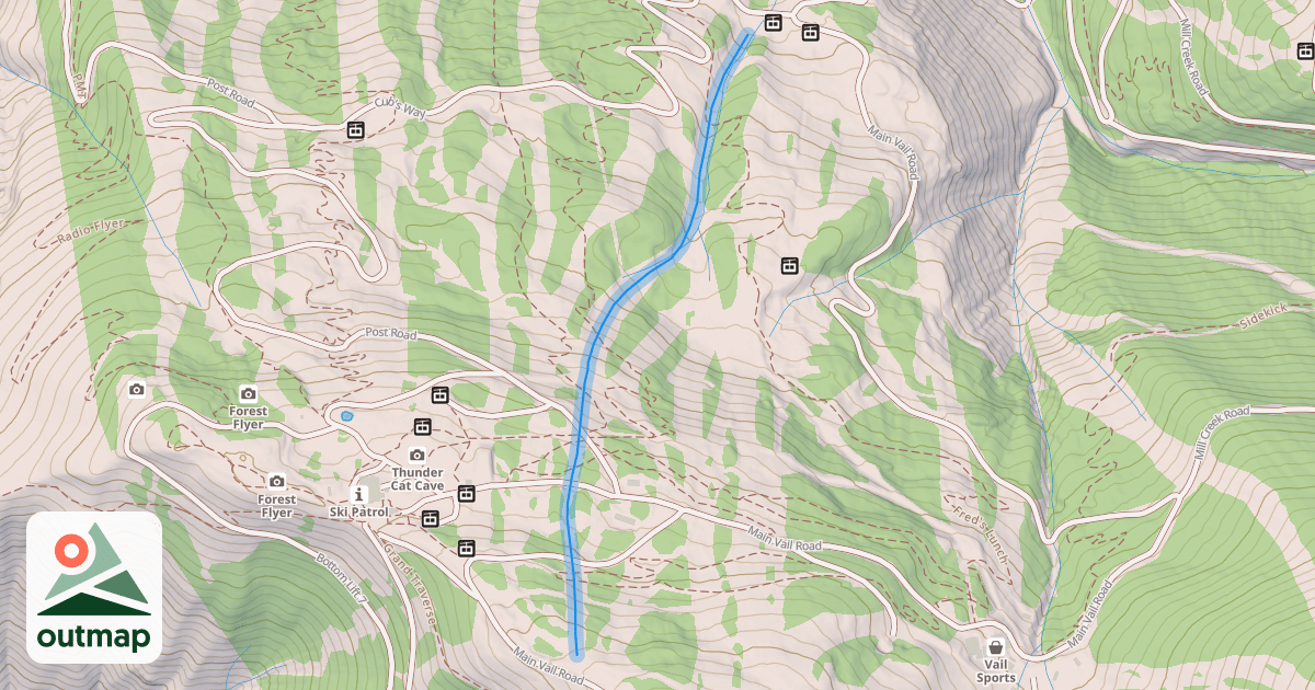 Map of Lodgepole