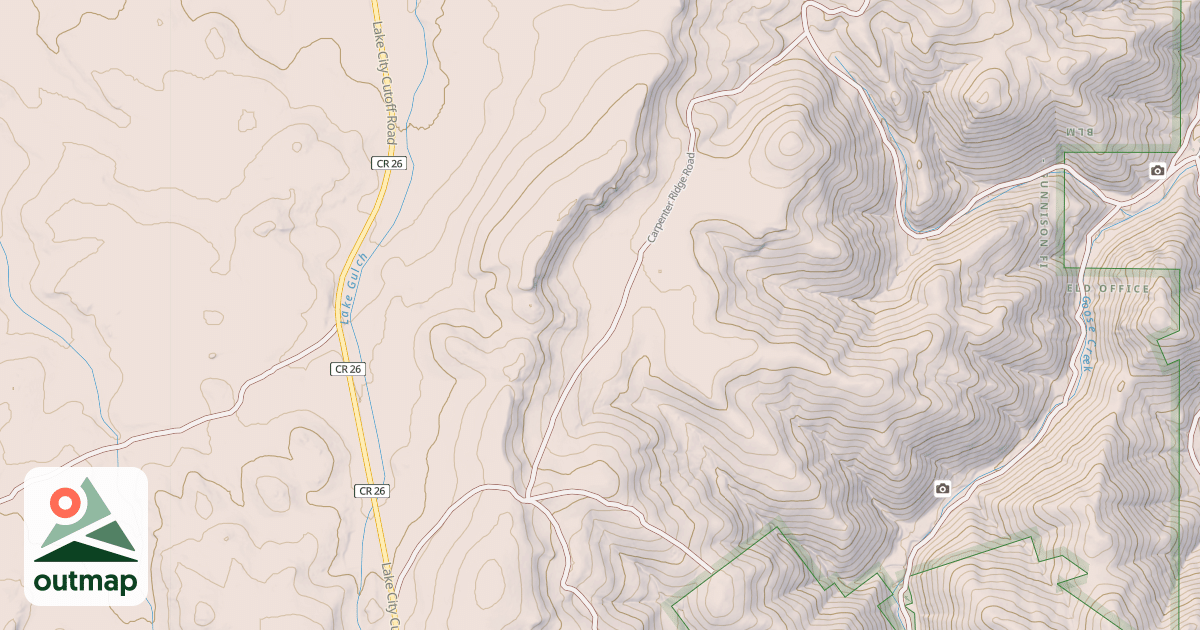 Map of BLM National GTLF Public Motorized Roads 73a1fe1c-0596-4c20-80fc-ae89a7ff50f0