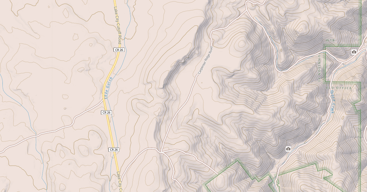 Map preview of BLM National GTLF Public Motorized Roads 73a1fe1c-0596-4c20-80fc-ae89a7ff50f0