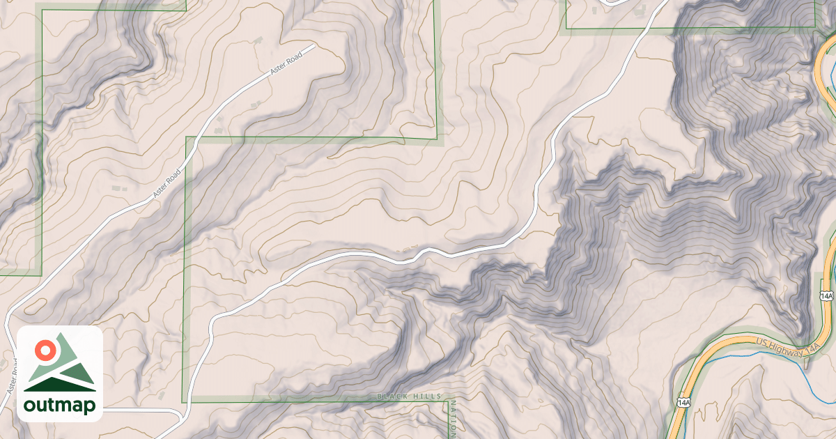 Map of ASPEN HILLS