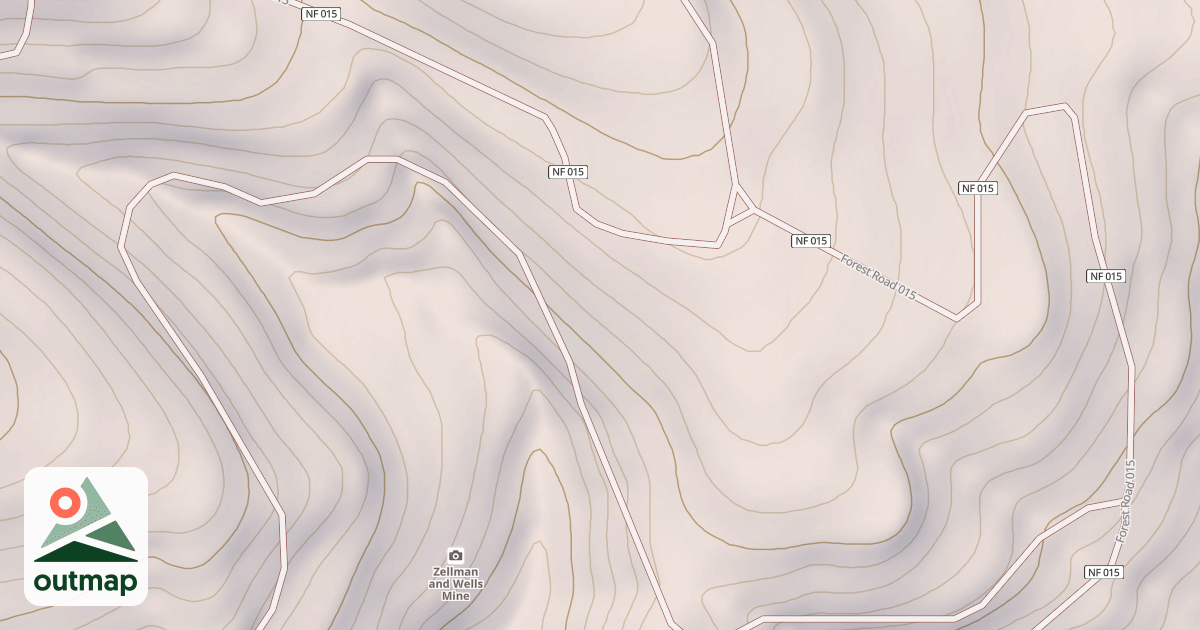 Map of S525A LICK CREEK