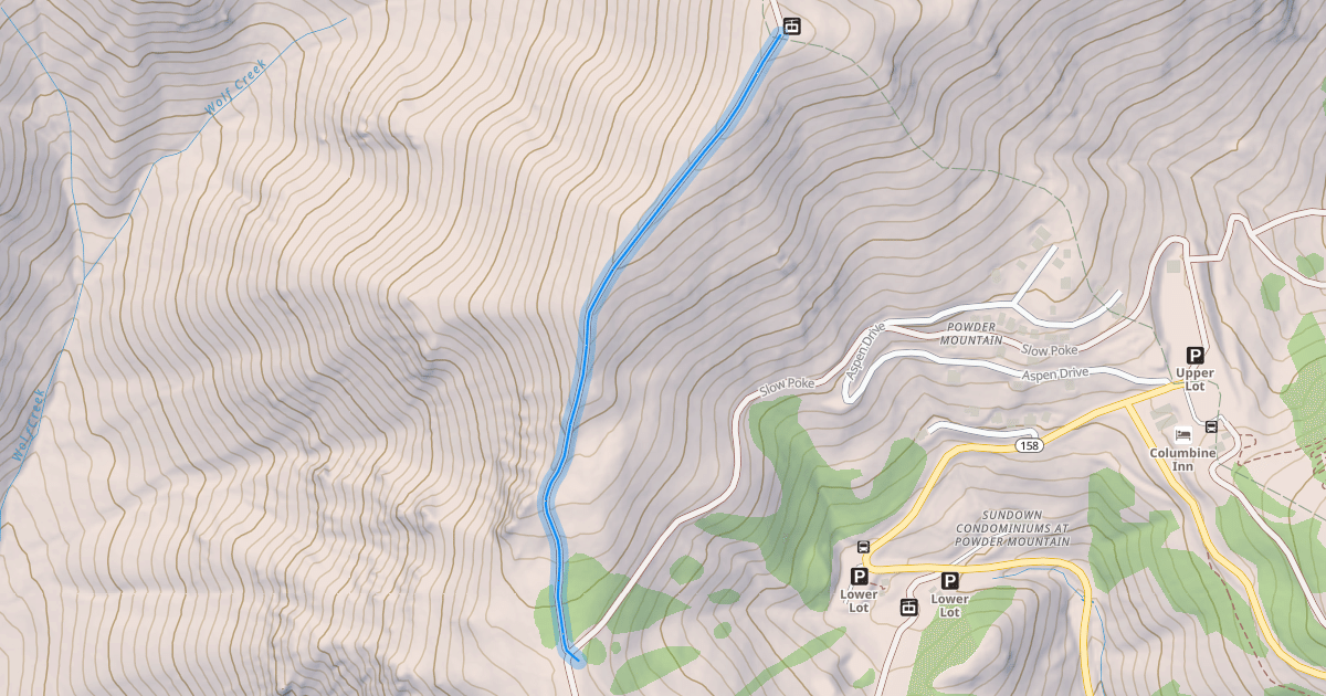 Map preview of Lightning Ridge