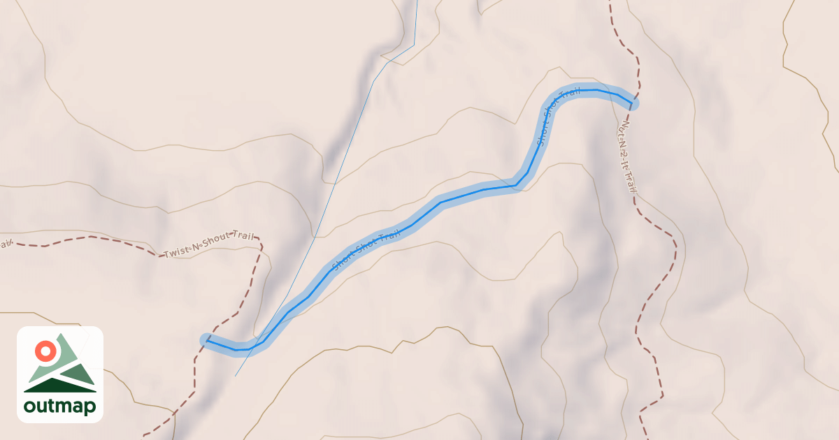 Map of Short Shot Trail