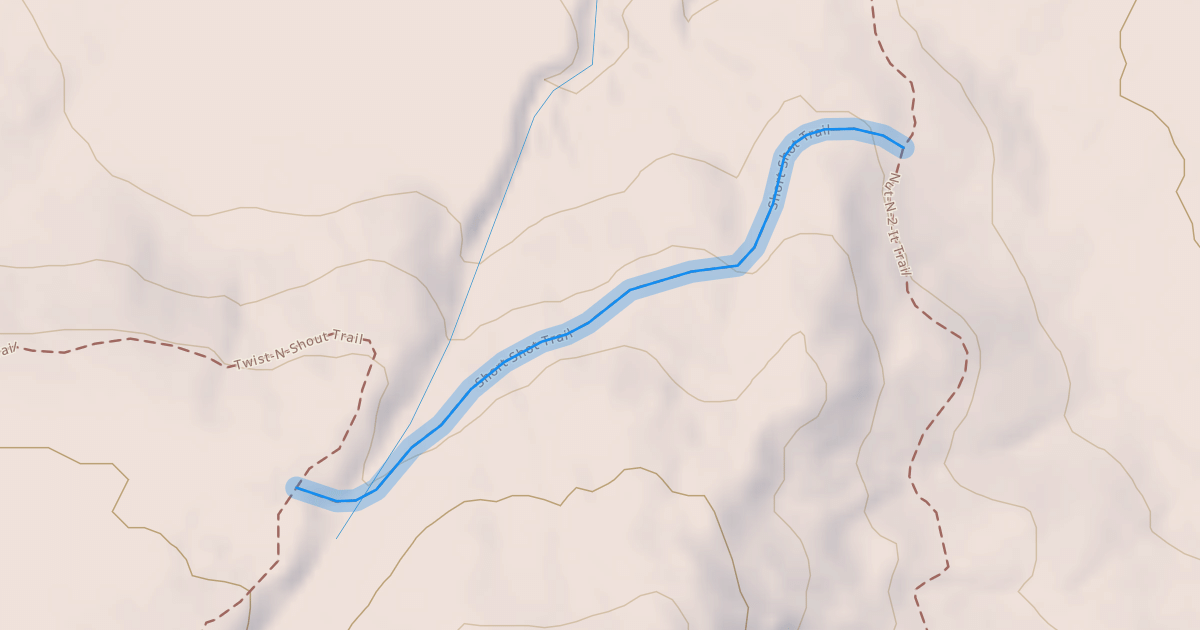 Map preview of Short Shot Trail