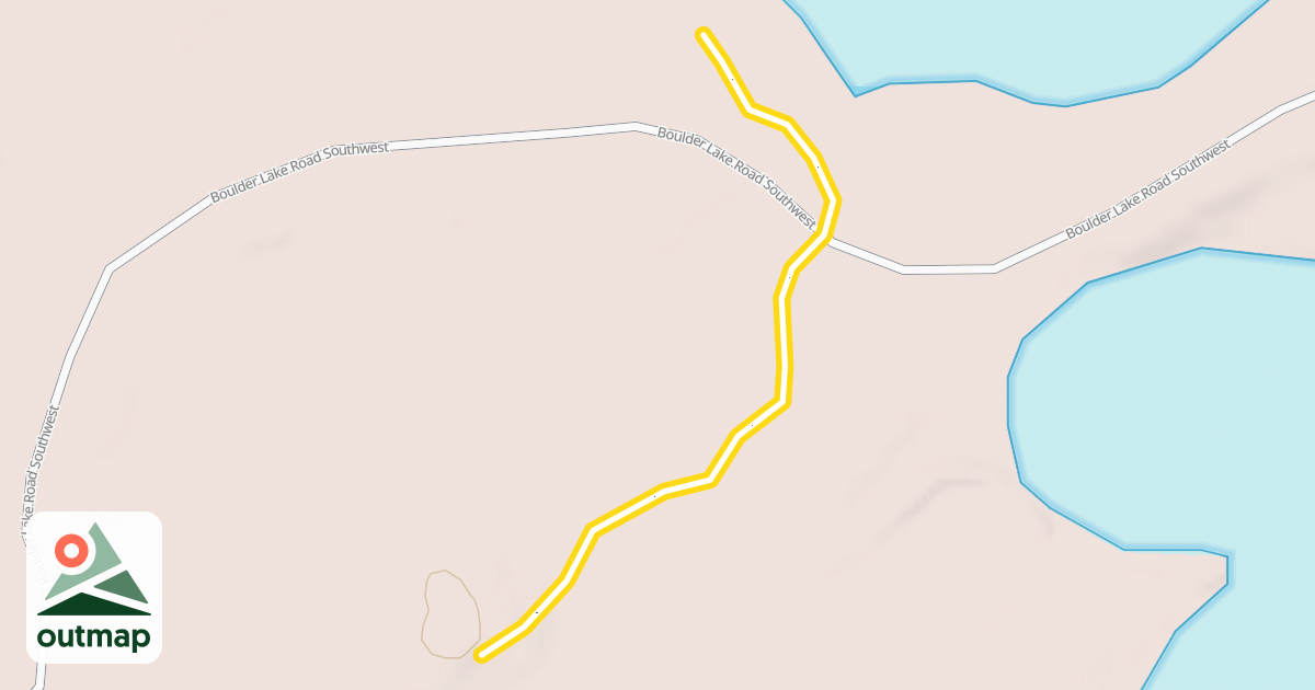 Map of Porcupine Pass Trail