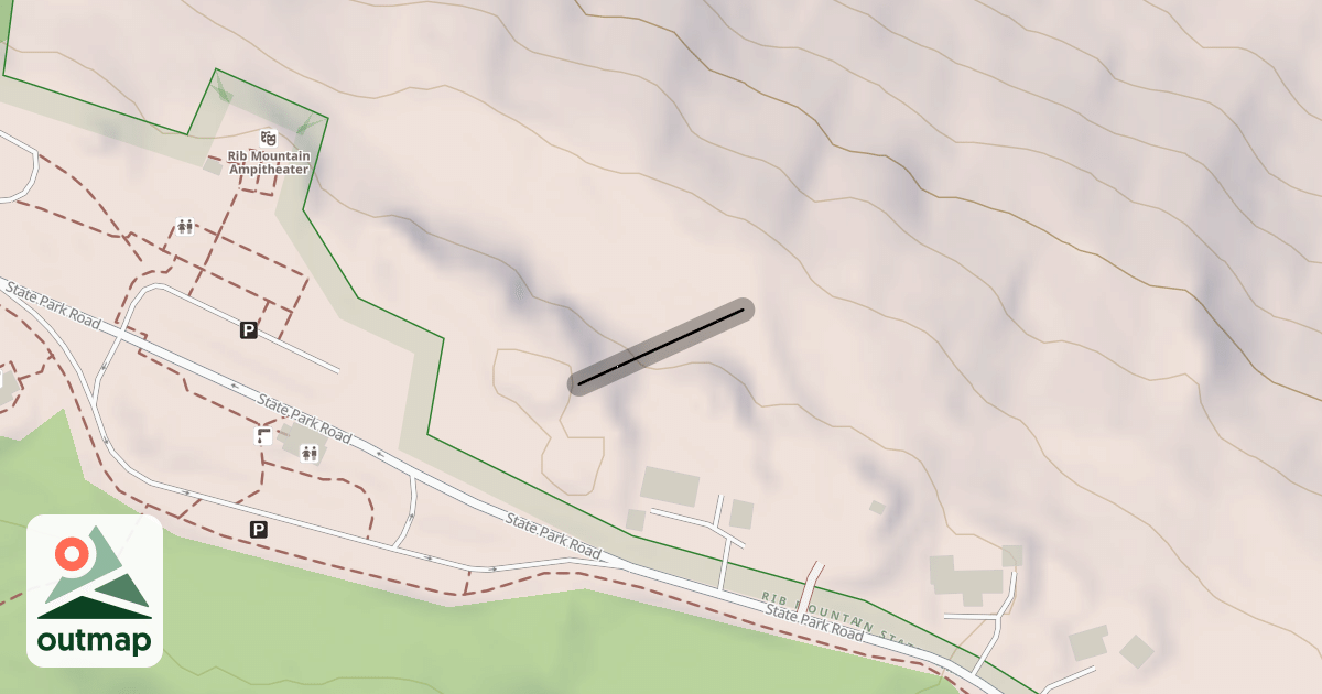 Map of Charlotte's Chute