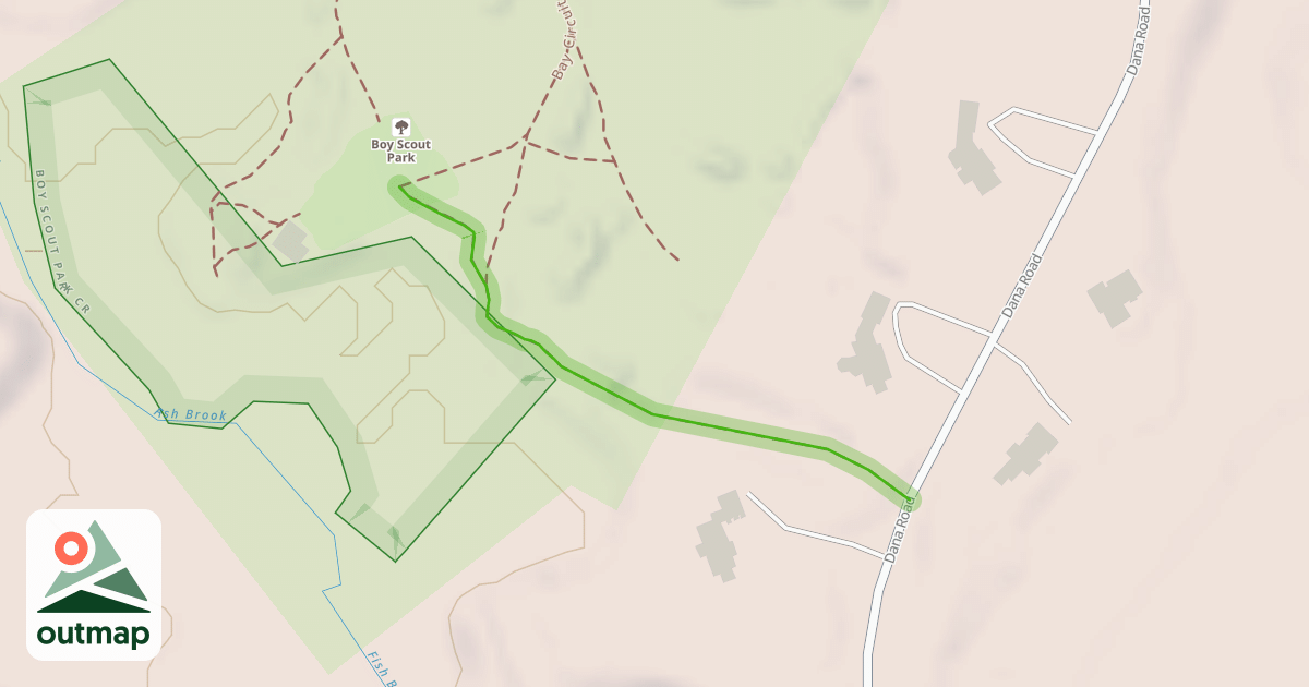 Map of Bay Circuit Trail