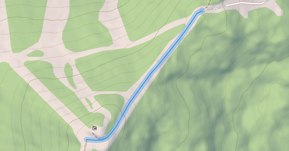Map preview of Upper Chilcoot
