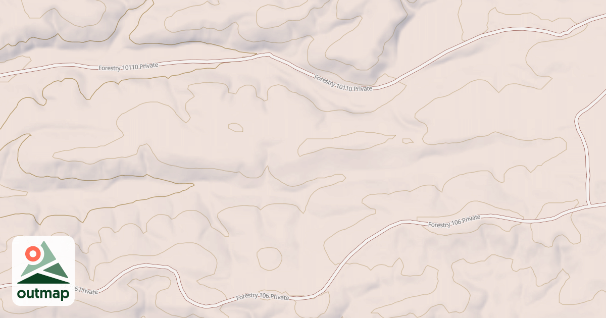 Map of USFS National Forest System Roads {3991D80C-C9AD-488C-894A-E83C349C041B}