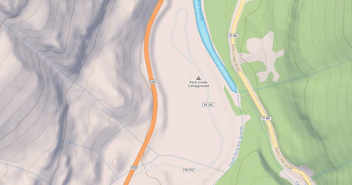 Map preview of PARK CR CG