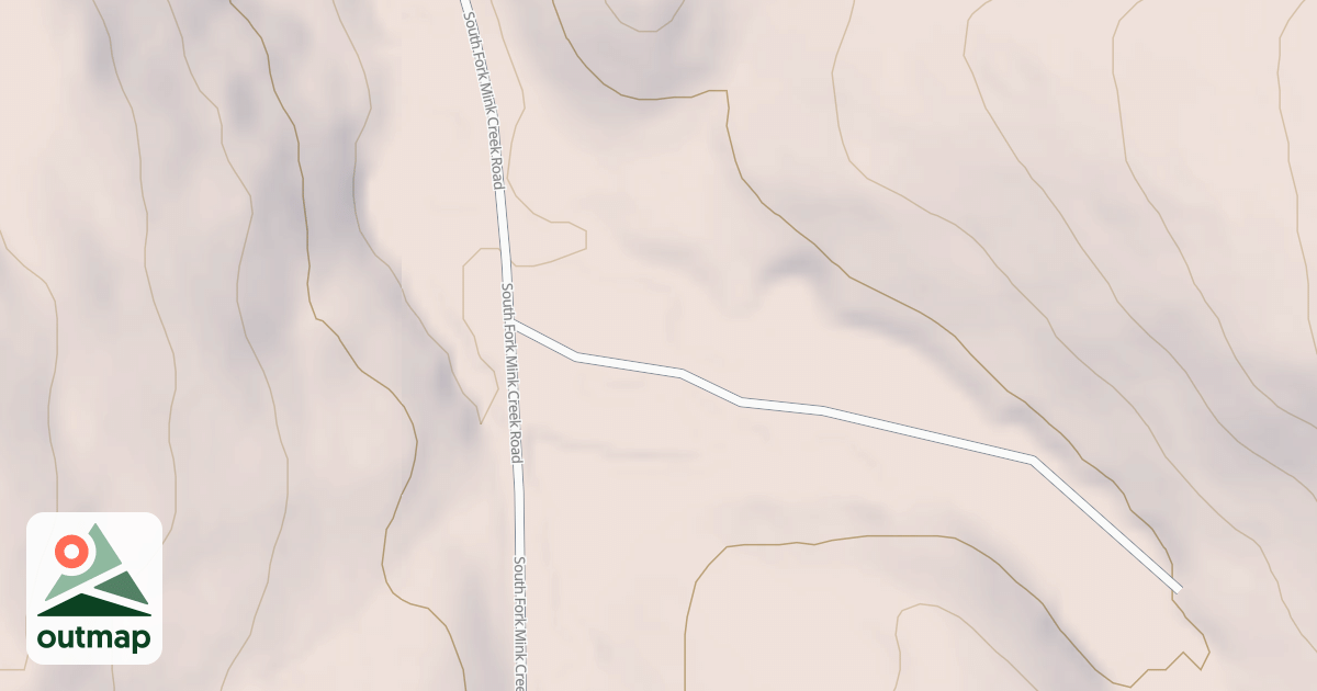 Map of LOWER BOX CANYON