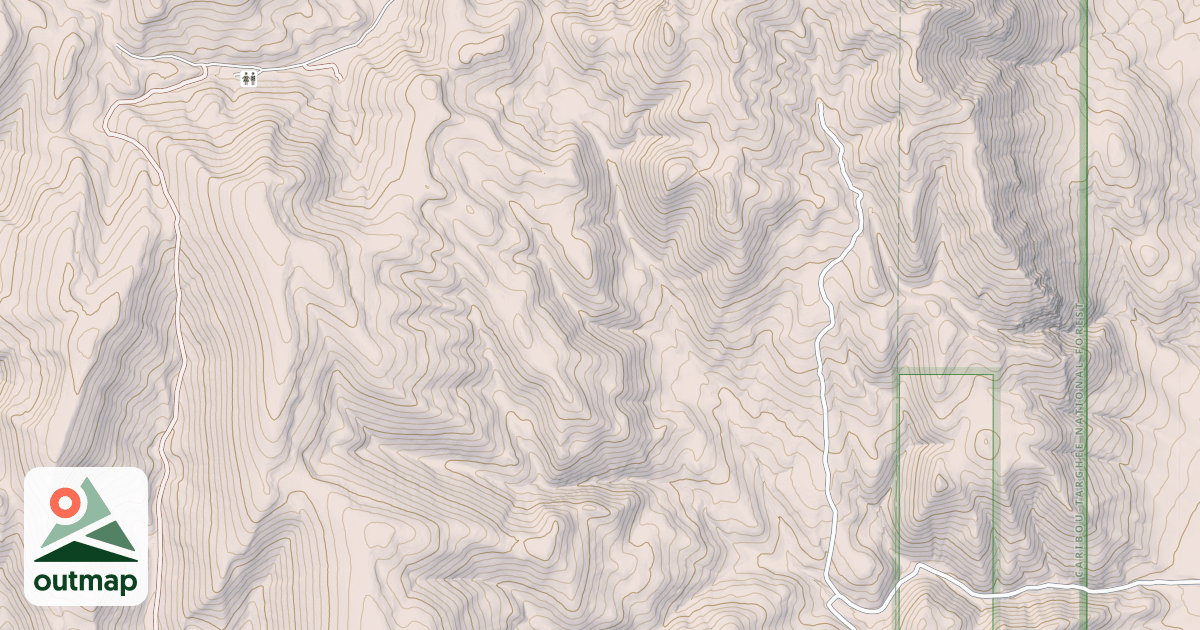 Map of Black Canyon Trail