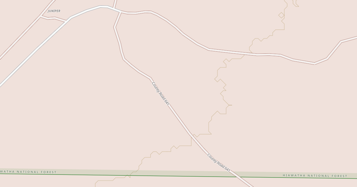 Map preview of JUNIPER LOOP SPUR A