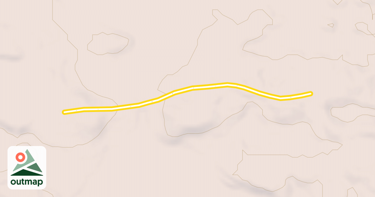 Map of Out & Back X-Y-X
