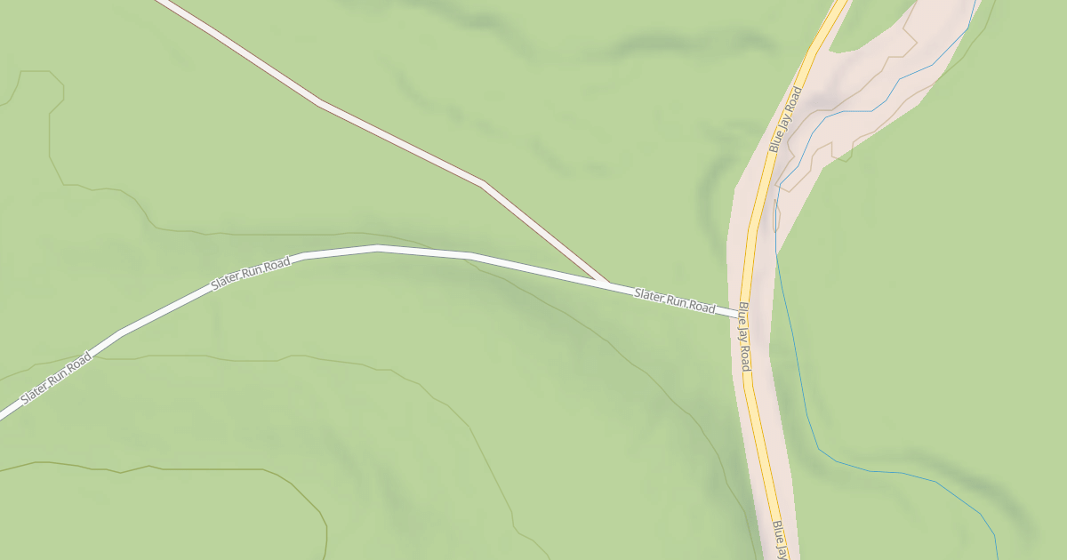 Map preview of SLATER RUN