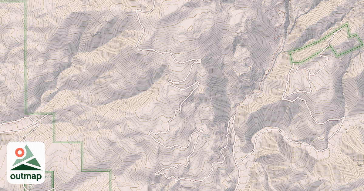 Map of EAST BROWNLEE
