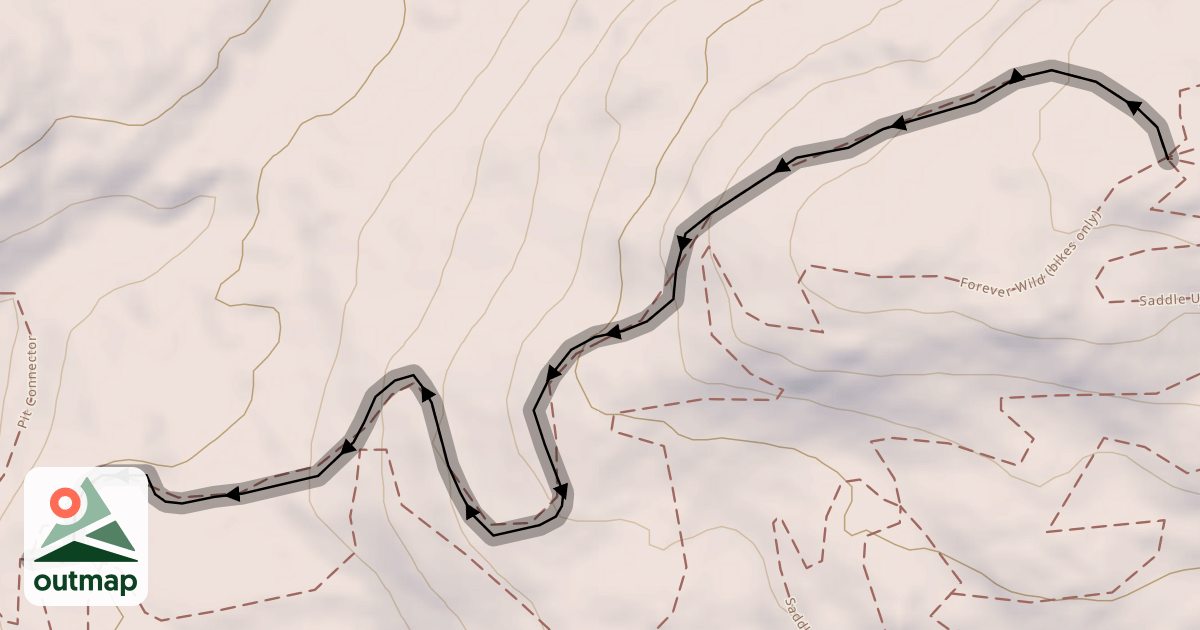 Map of Live Free and Fly (bikes only)