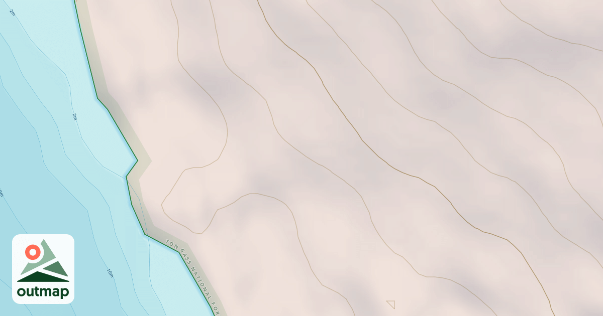 Map of Kizhuchia Creek Road